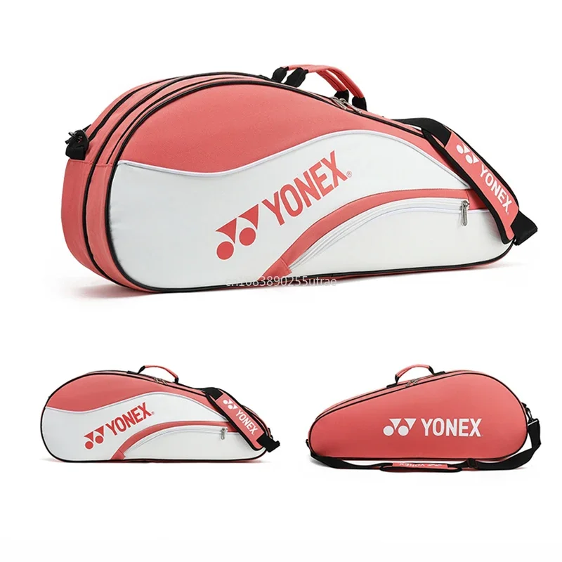 YONEX Genuine Badminton Bag Professional Sports Tennis Racket Bag Holds Up To 4 Badminton Rackets High-quality Handbag Backpack