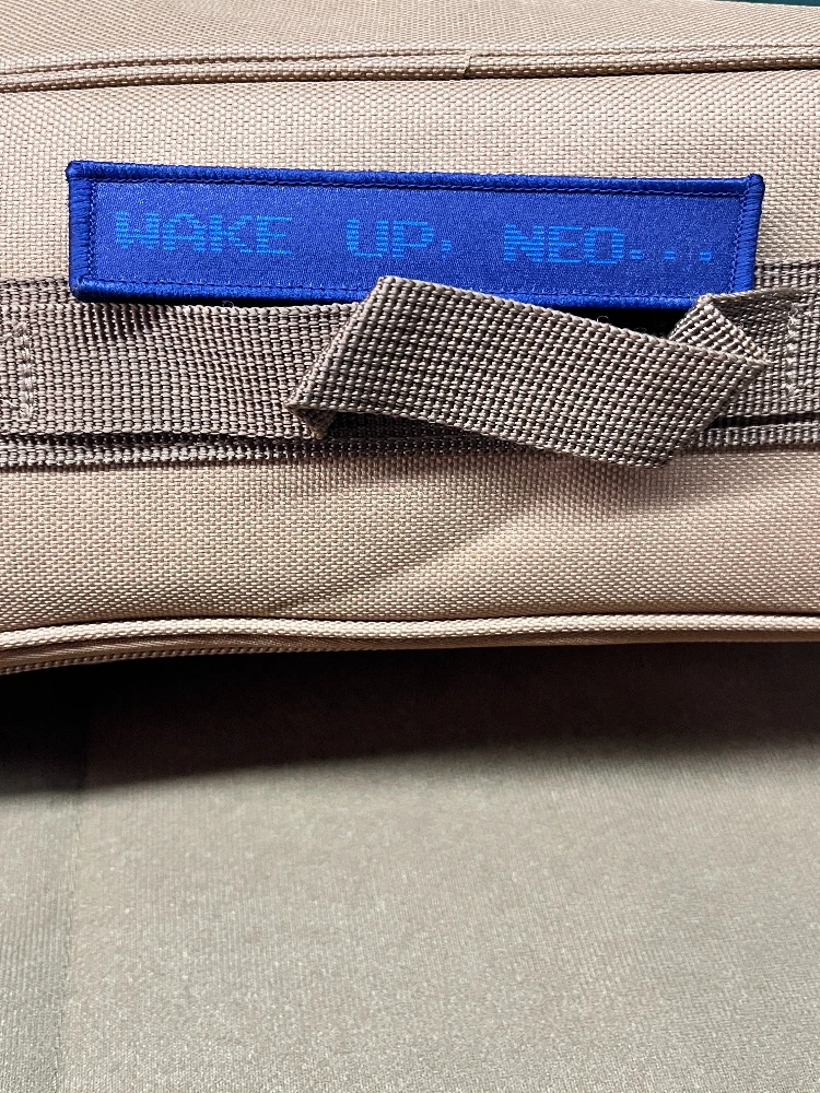 Wake Up Neo Morale Tactical Patch, bedrucktes Klett-Emblem, Militärabzeichen, Kampfarmband, Rucksackaufkleber – Detail 2