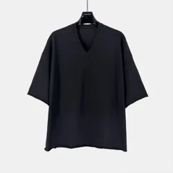 Owen Seak Men Oversized T Shirt 100%Cotton Gothic Style Men's Clothing Tops Tees Summer Women Tees Designer Black T Shirt