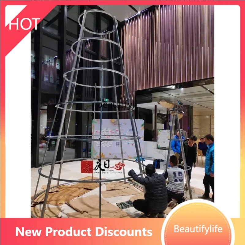 

smt53 Современная рождественская елка, большая 3 м 4 5 6 7 8 Рождественская декоративная елка Blue Mall Hotel