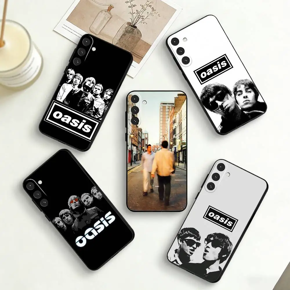 Classic Rock Band O-Oasis Phone Case For Samsung Galaxy A73,A72,A71,A70,A53,A52,A51,Others Soft Black Cover