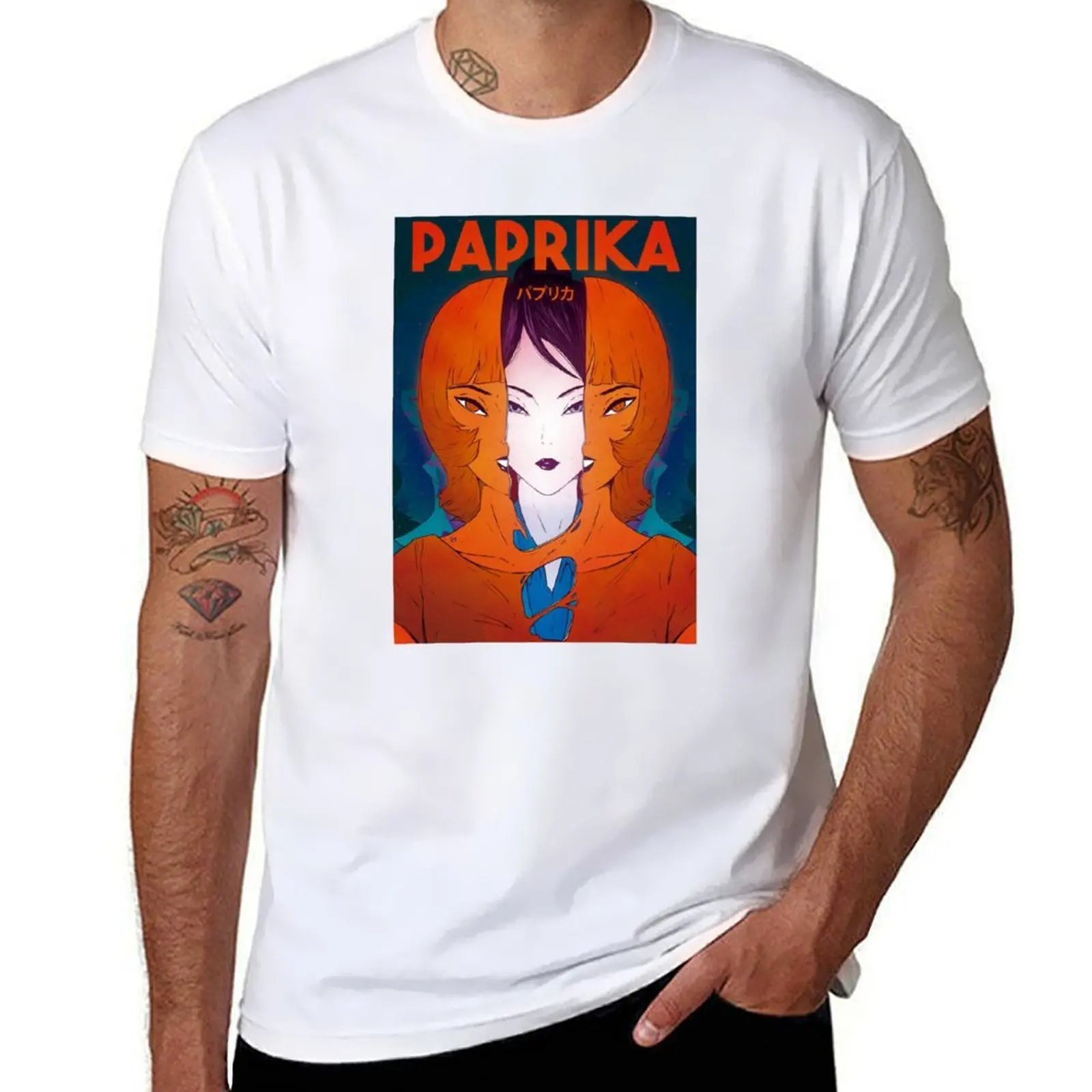 

Paprika movie T-Shirt man t shirts for men t shirt custom print T-Shirt
