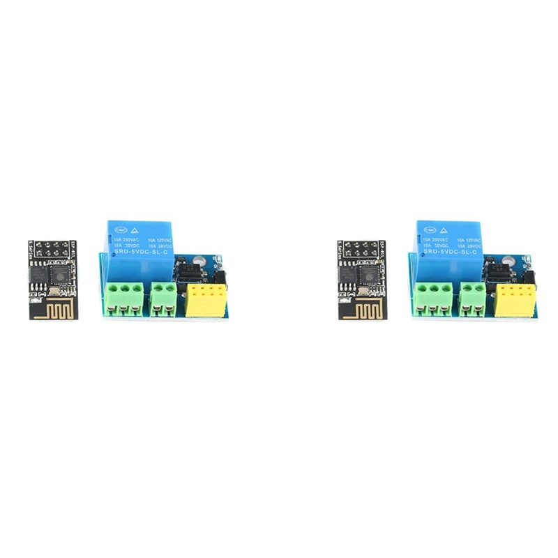 2X ESP8266 ESP-01S Relay Module WIFI Smart Socket Wireless WIFI Module ESP-01S