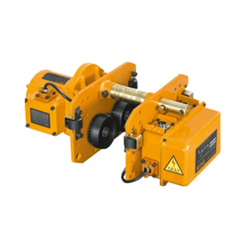 Traveling Electric Trolley With Motor For Electrical Chain Hoist