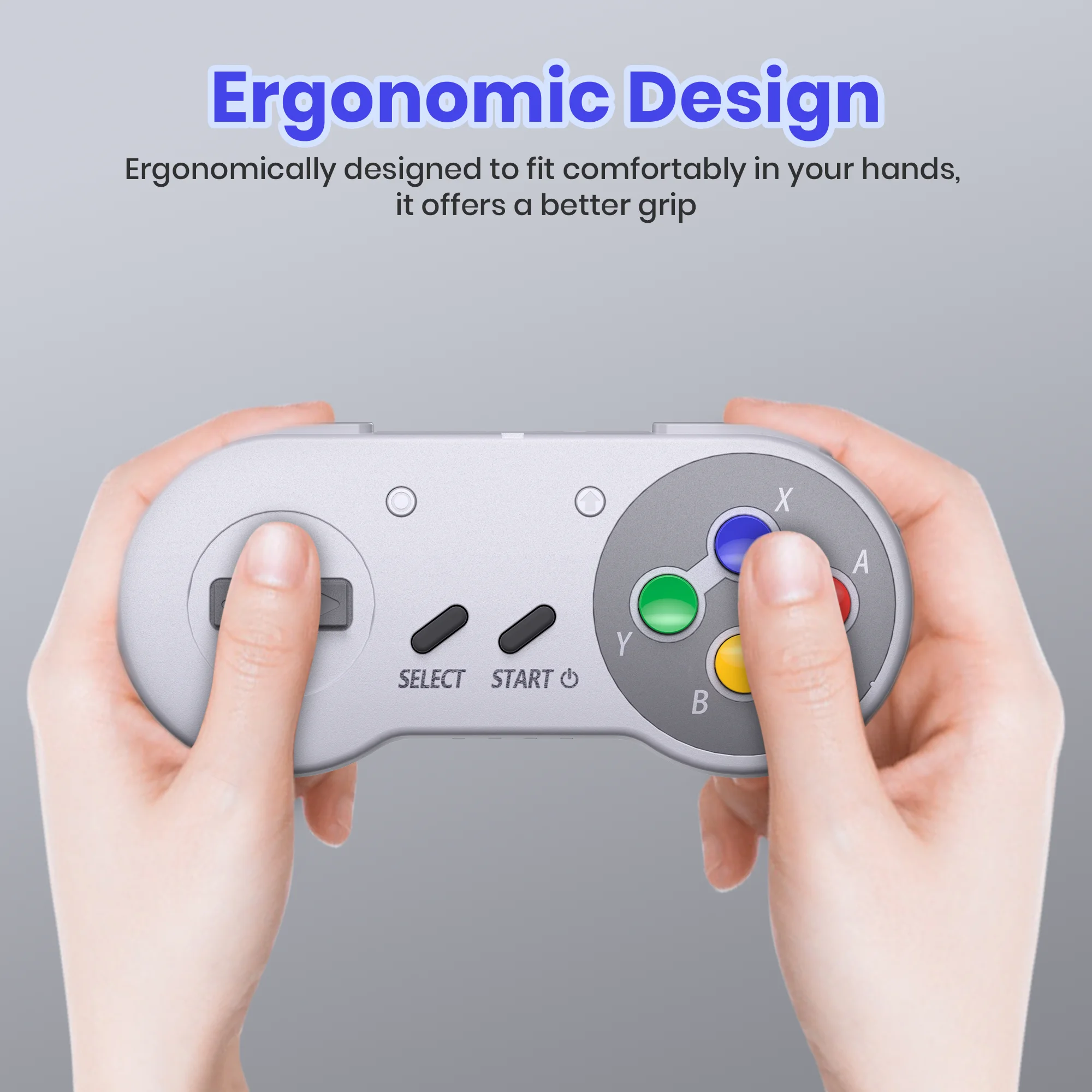 2個パック 2.4GHz ワイヤレス SNES Switch オンラインコントローラー