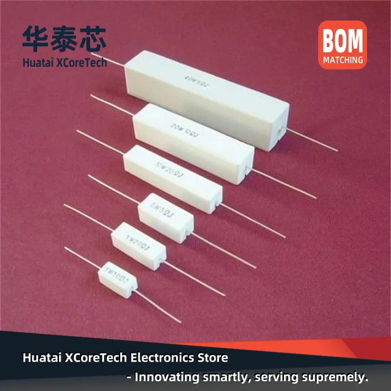 5PCS,DIP Cement Type Resistors 20W 5% 270Ohm 300Ohm 330Ohm 360Ohm 390Ohm 470Ohm 510Ohm 560Ohm 620Ohm 680Ohm 750Ohm 820Ohm 1KOhm