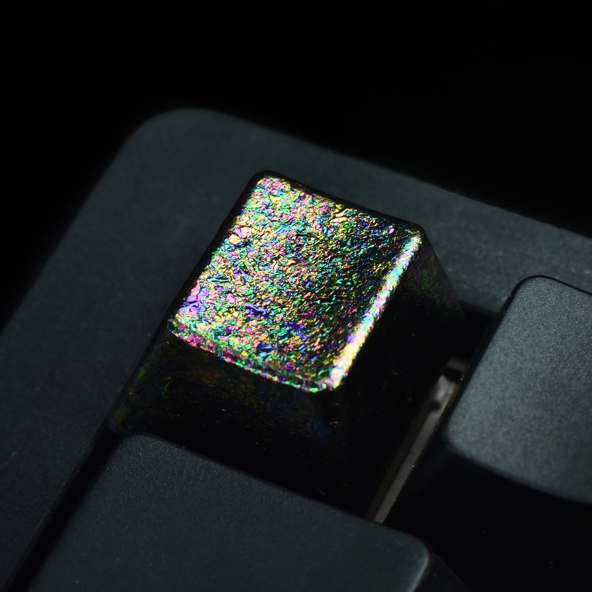 Rock-color Ceramic Keycap Personalized Handmade Point Keycap  Custom Mechanical Keyboard 1 Pc Artisan Key Cap Gaming Accessories