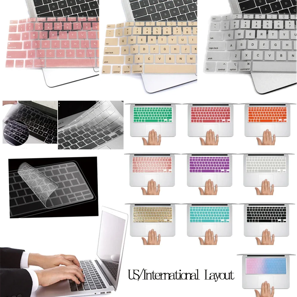 Protective Film for Laptop Keyboard, Waterproof Protection for Macbook Apple Pro 13