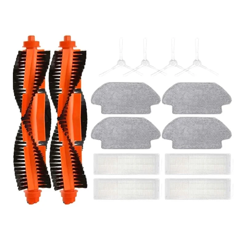 For Xiaomi Robot Vacuum S10 S12 Brushes B106GL Acuum Cleaner Hepa Filter Mop Cloth Main Side Brush Accessories