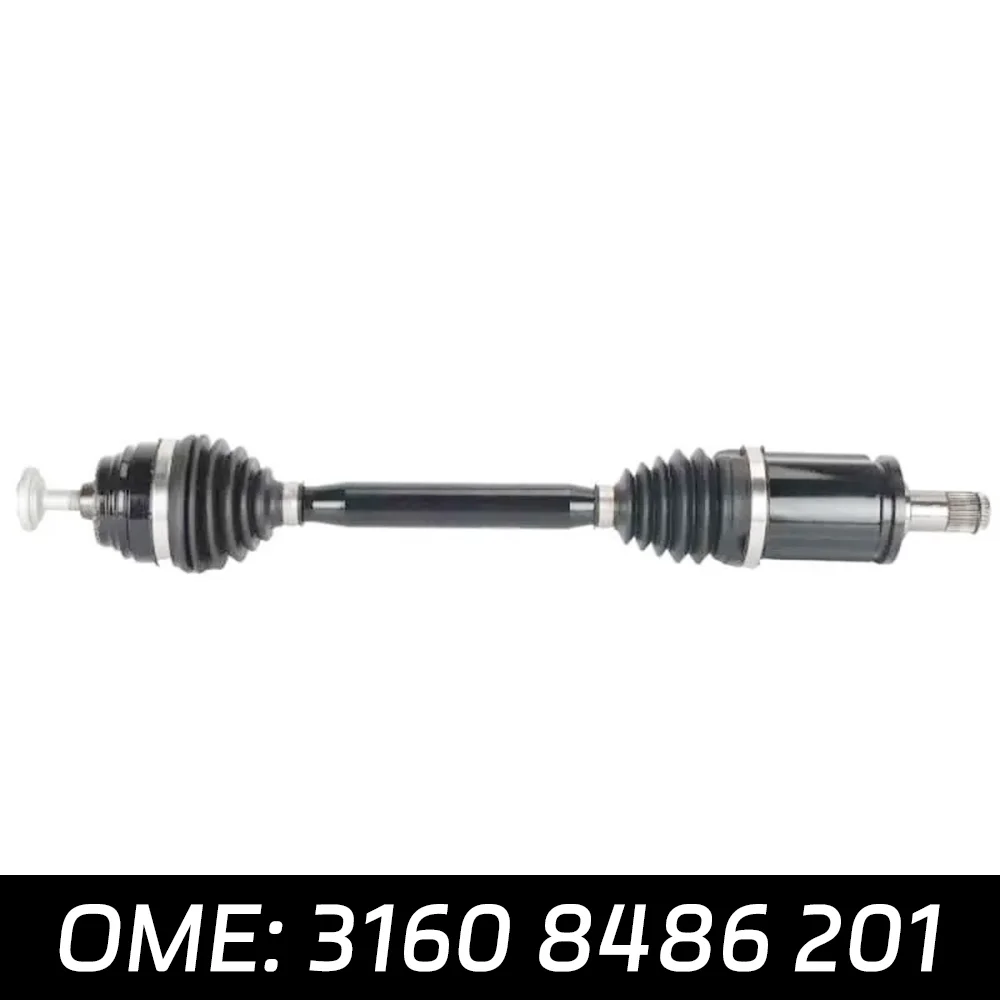 

Suitable for BMW X5 G05 F95 X6 G06 X7 G07 M F96 25dX 30iX 40iX M50iX Output shaft front left 31608486201