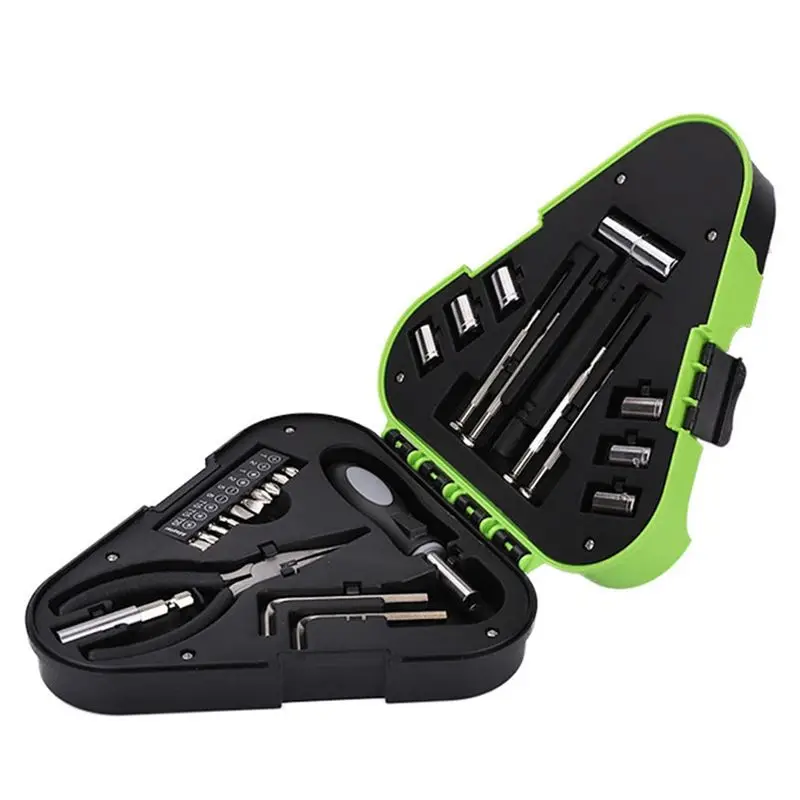

Новый магнитный набор отверток 26-в-1, портативный набор инструментов для ремонта из углеродистой стали с LED-подсветкой