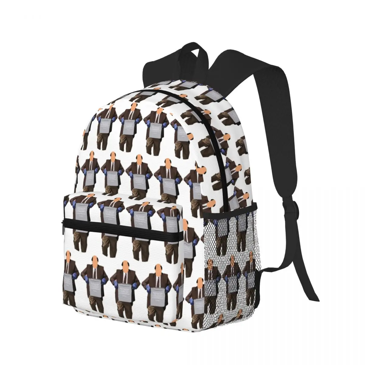 Kevin Chili The Office Malone Michael Scott Office Dunder Mifflin Student Backpack School Bag Daypack for Bookbag Shoulder Bags