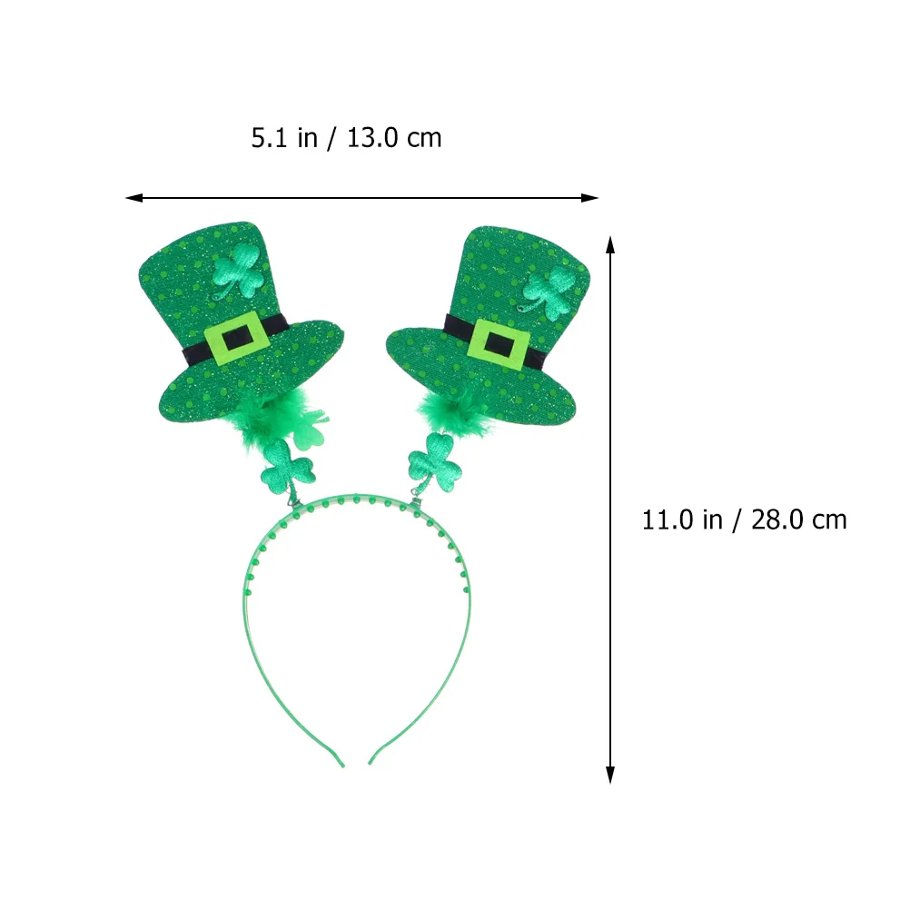 

4 Pcs Day Headb s Hoops Patrick'S Day Hair Hoops Leprechaun Costume Party Green Headb St Patrick Hair Accessories