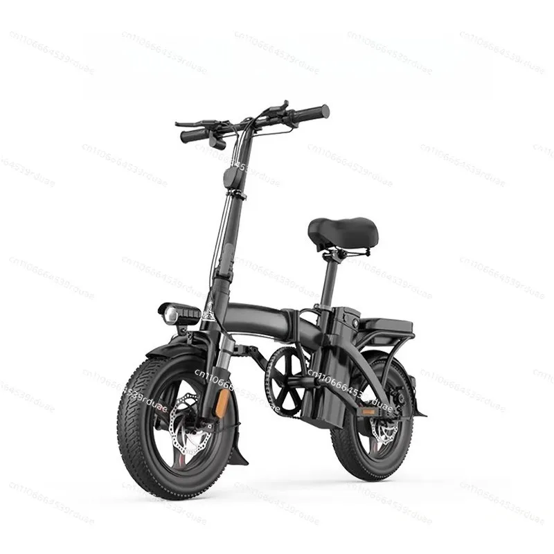 

Folding electric bicycle aluminum alloy ultra-light portable small scooter lithium battery