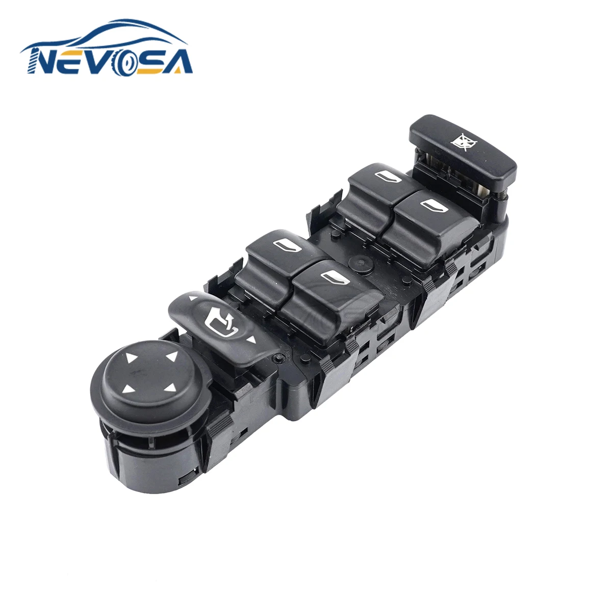 NEVOSA 6554.HQ For Peugeot 807 Citroen C5 C8 2001-2007 High Quality Driver Left Master Power Window Switch Control Button 6554HQ