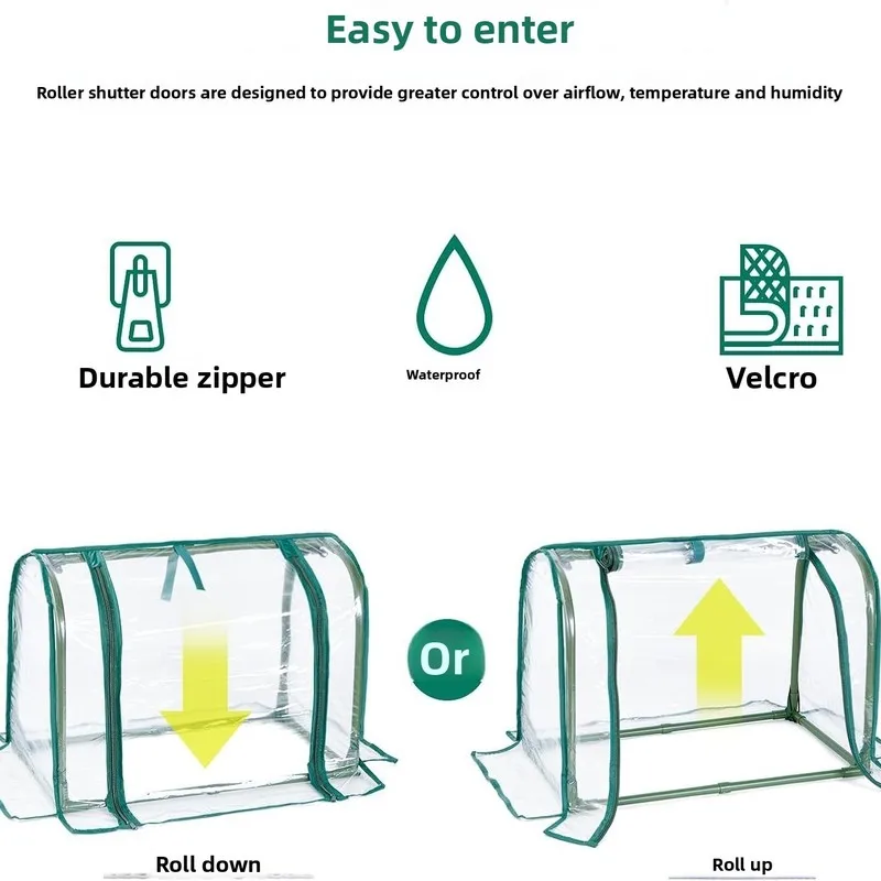 Plant flower greenhouse, flower stand, small and succulents, cold-proof, insulated, windproof, rainproof, for home balcony green