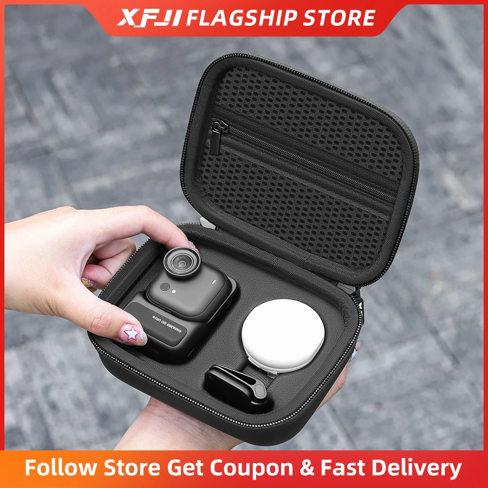 

Для Insta360 GO Ultra Standard Bundle Органайзер для хранения экшн-камеры Портативная ручная защитная сумка Дорожный чехол