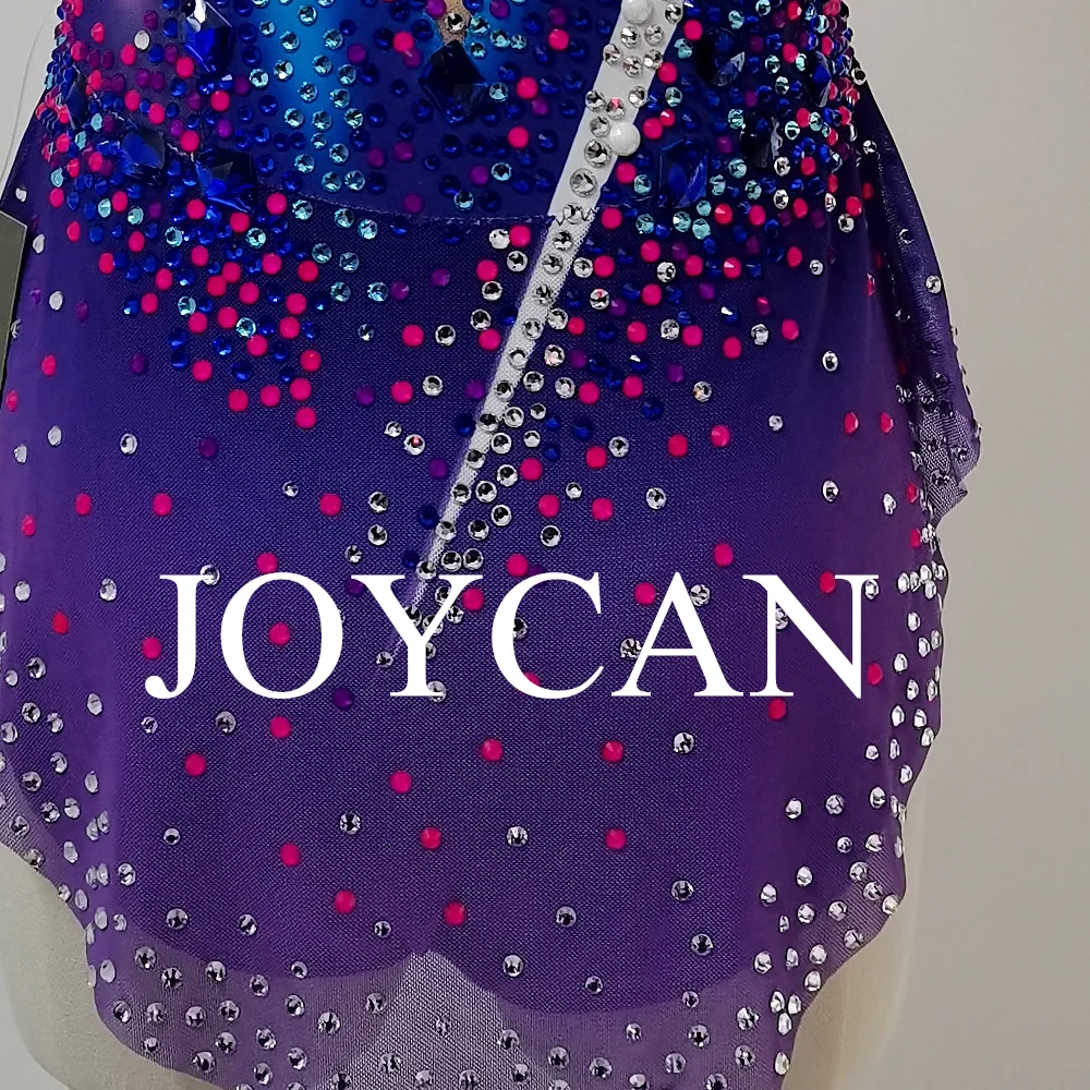JoyCan Rhthmic Gymnastik-Trikots für Mädchen und Damen, Spandex, elegante Tanzkleidung für den Wettbewerb