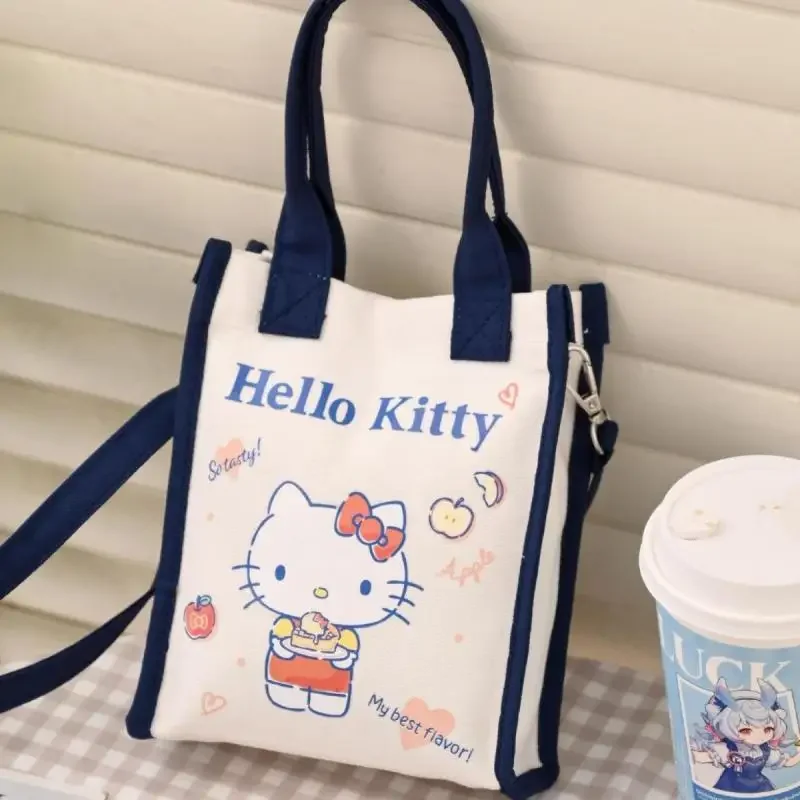 حقيبة كروسبودي صغيرة حقيبة قماش كروسبودي لطيف حقيبة ماكياج محمولة كتف واحد حقيبة المرحاض أنيمي الشكل Kawaii الكرتون