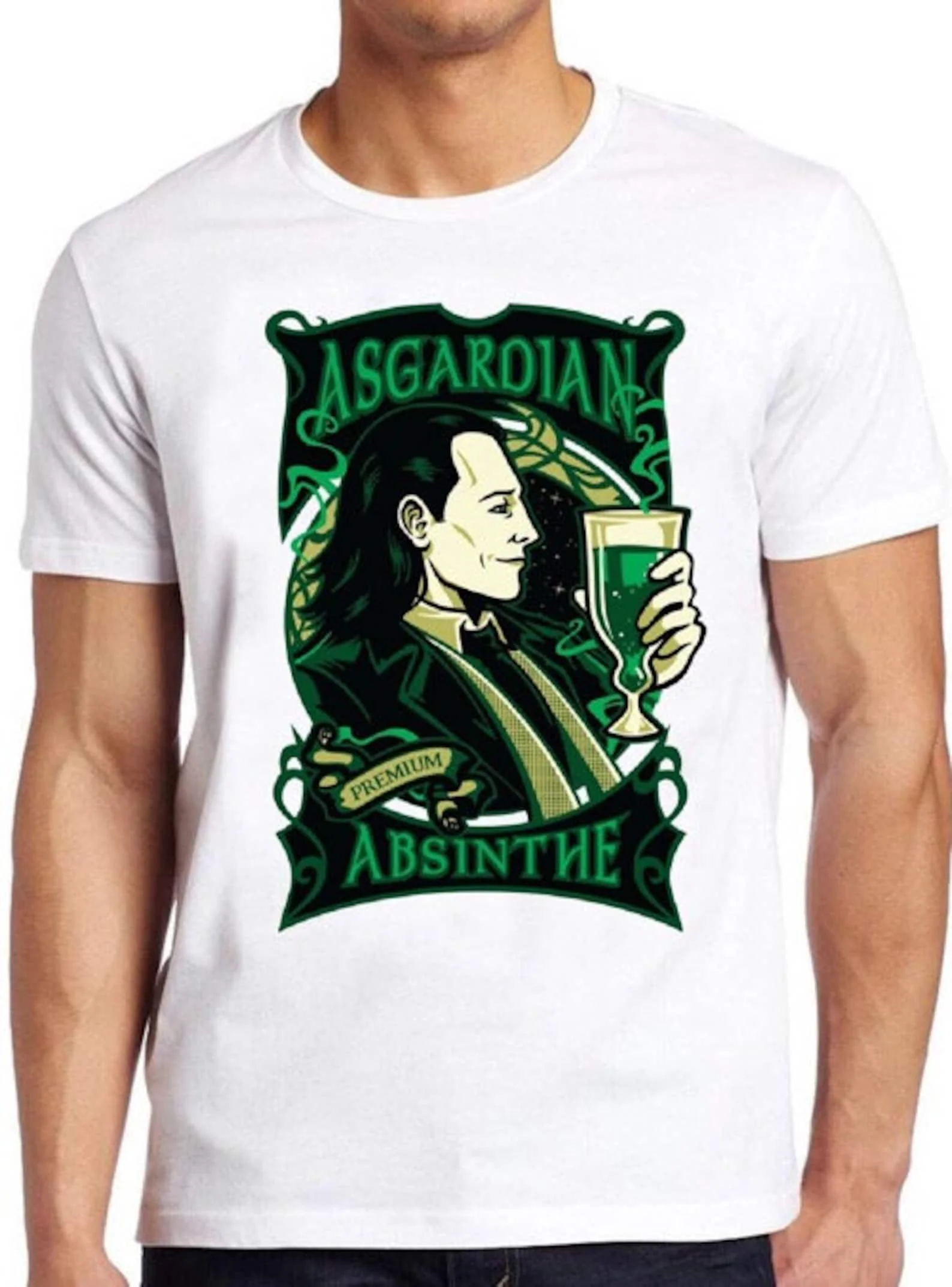 Asgardian Absinthe T Shirt Retro Funny Cool Gift Tee 143