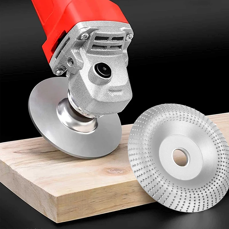 

1/3pcs Abrasive Disc 16mm Bore Wood Grinding Polishing Wheel Rotary Disc Sanding Wood Carving Tool for Angle Grinder Shaping