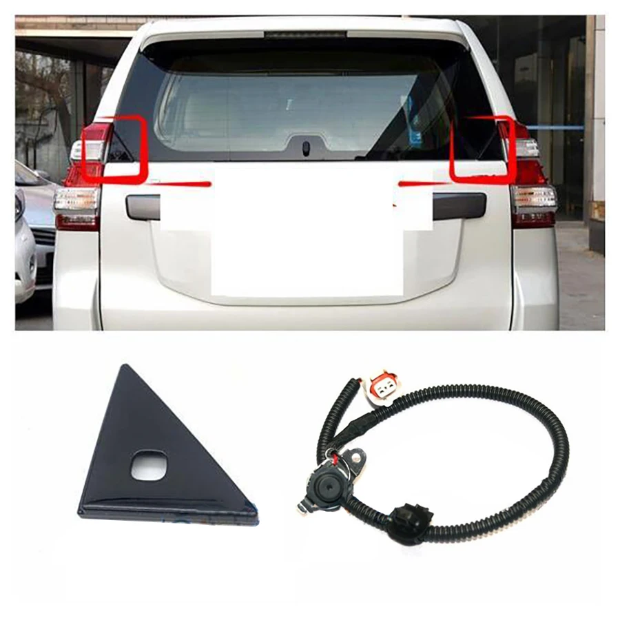 

1 шт. задняя дверь внешний гарнир нижняя молдинг треугольная крышка/кронштейн/переключатель для Toyota Land Cruiser Prado LC150 2010-2020