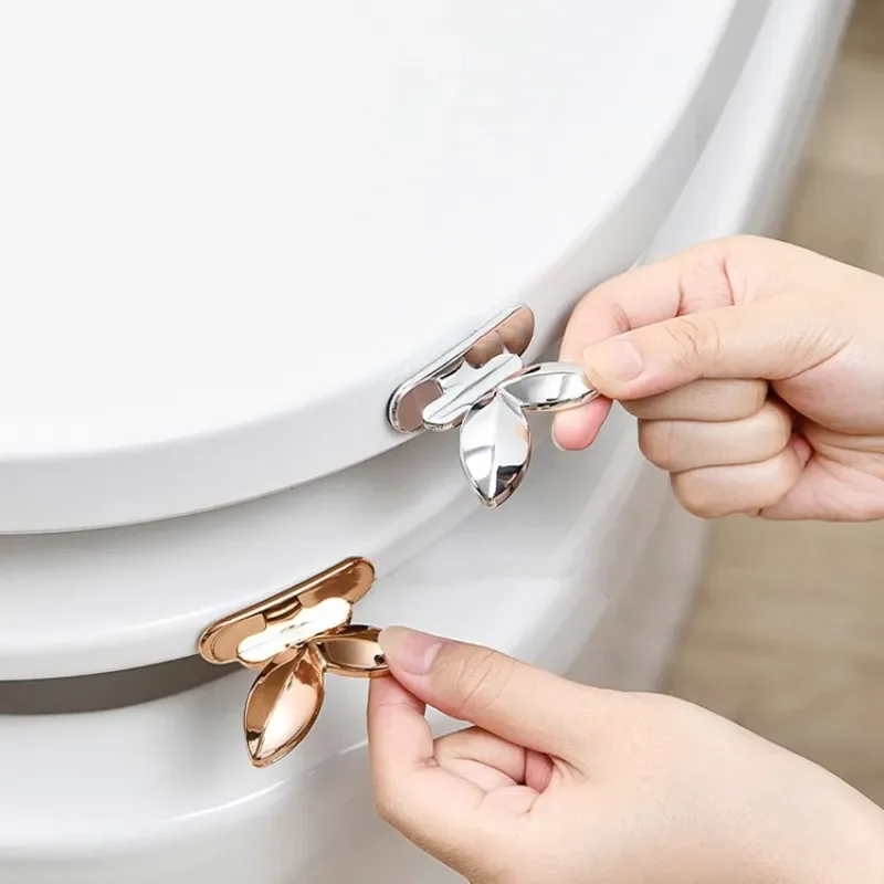 

2Pcs Handle Can Avoid Touching The Toilet Lid Lifting Fashionable Toilet Seat Lifter Bathroom Accessories Toilet Seat Lifter