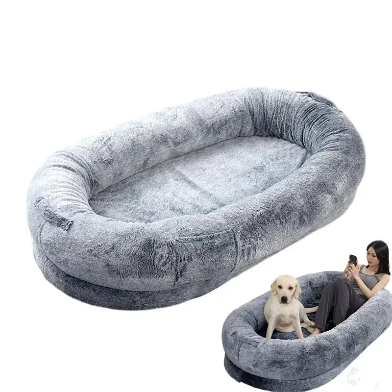 Human Dog Bed Giant Dog Bed For Humans Human Size Dog Bed Large Oversize Dog Bed Washable Dog Bed Bean Bag Detachable cat Beds