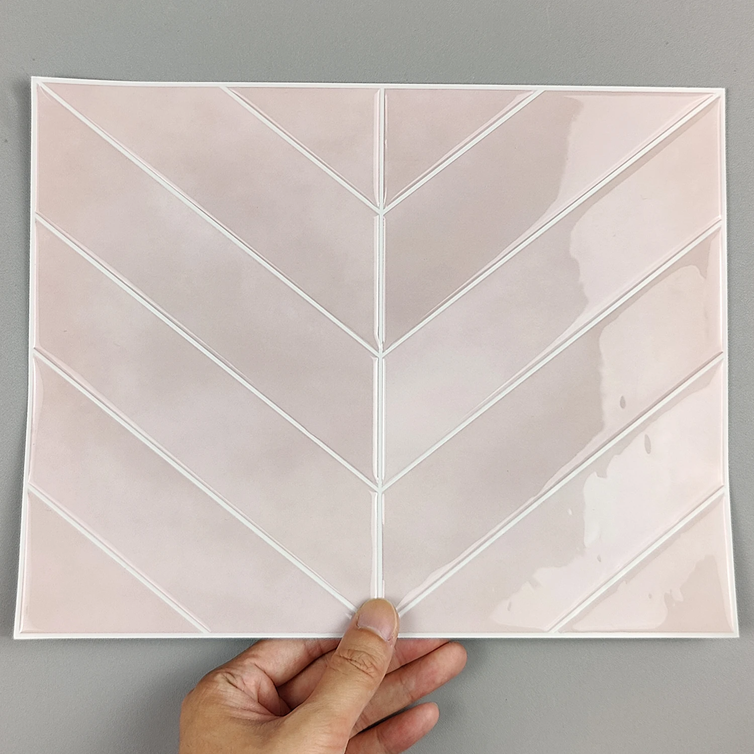 10 Pieces/set Peel and Stick Wall Tiles Waterproof Wall Stickers Easy to Install Self-Adhesive Wallpaper for Backsplash Decor