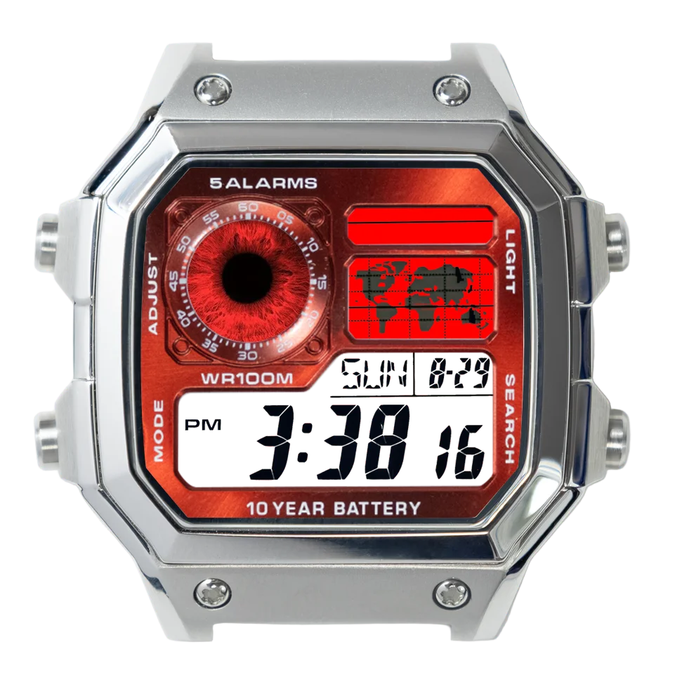 Compatible with CASIO AE1200 17 Style Hour Part Stickers Decals High Definition  3299 Module Mod Kit view 6