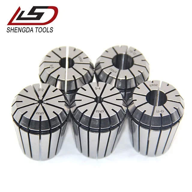 

2026 Factory Direct 18PCS ER32 Collet Set 0.008mm Motorized Spindle Compatible Milling Machine