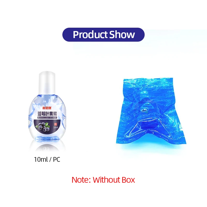 Blueberry Eye Drops Relieve Blurred Vision Removal Eyeball Fatigue Eyesight Improvement Medical Eyes Cleanning Detox Drop