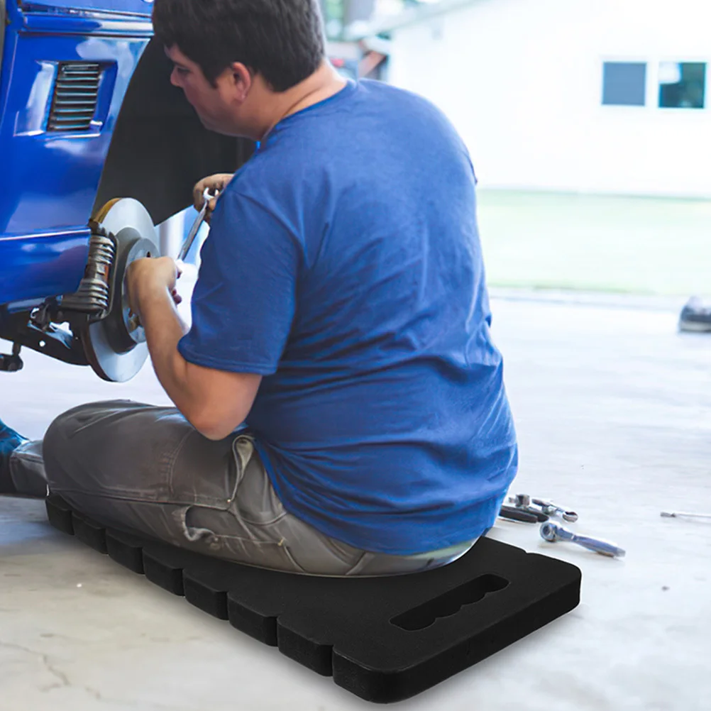 2 قطعة وسائد ركبة كبيرة للبستنة وسادات سميكة محمولة خفيفة الوزن للركوع والبستنة والسباكة للاستخدام الخارجي متينة