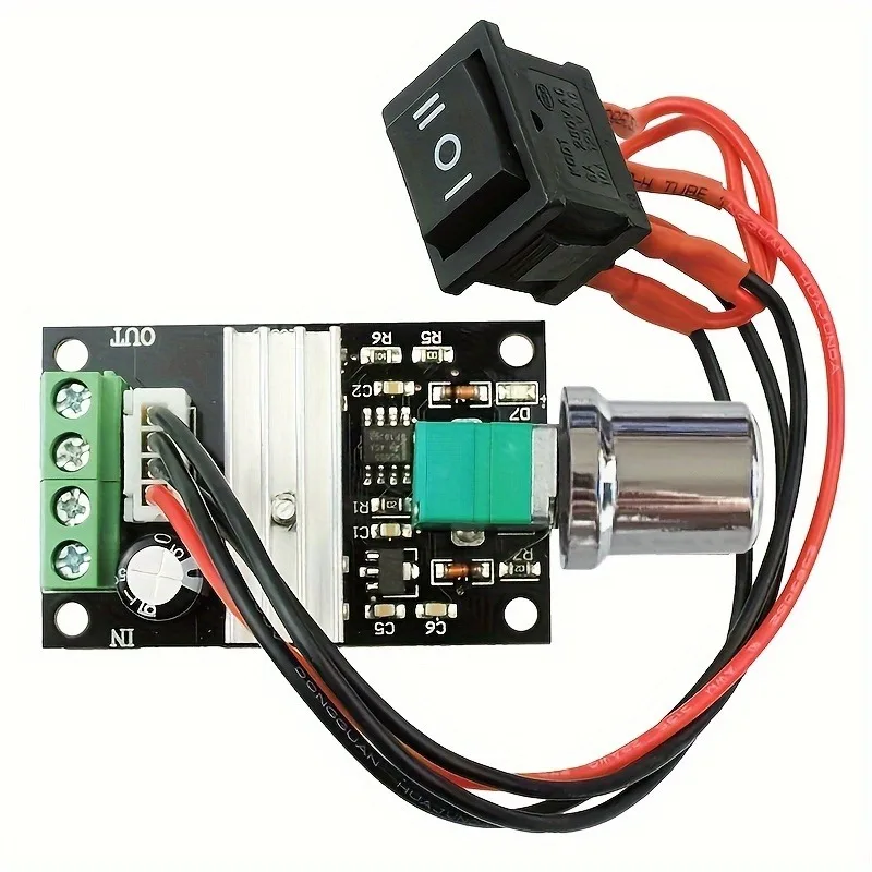 2/5 แพ็ค 6V 12V 24V 28V 3A 80W 1203BB DC Motor Speed Controller ความเร็ว PWM ปรับ REVERSIBLE มอเตอร์สวิทช์ย้อนกลับ