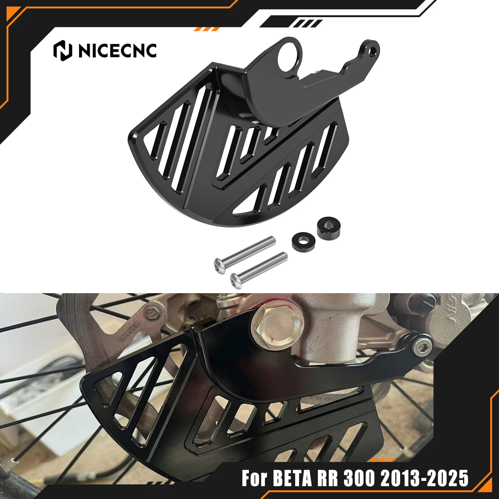 For Beta RR 300 2013-2025 RR 300 X-PRO 2025 2026 Front Brake Disc Guard RR 125 RR 250 RR 350 RR 390 430 480 RR-S 350 390 430 500
