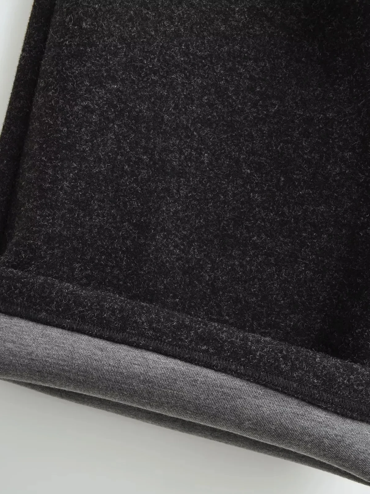 خريف شتاء جديد Sle حصيرة Dstring الصوف بنطال ذو قصة أرجل واسعة المرأة فضفاضة التخسيس سراويل تقليدية سكين السراويل #4