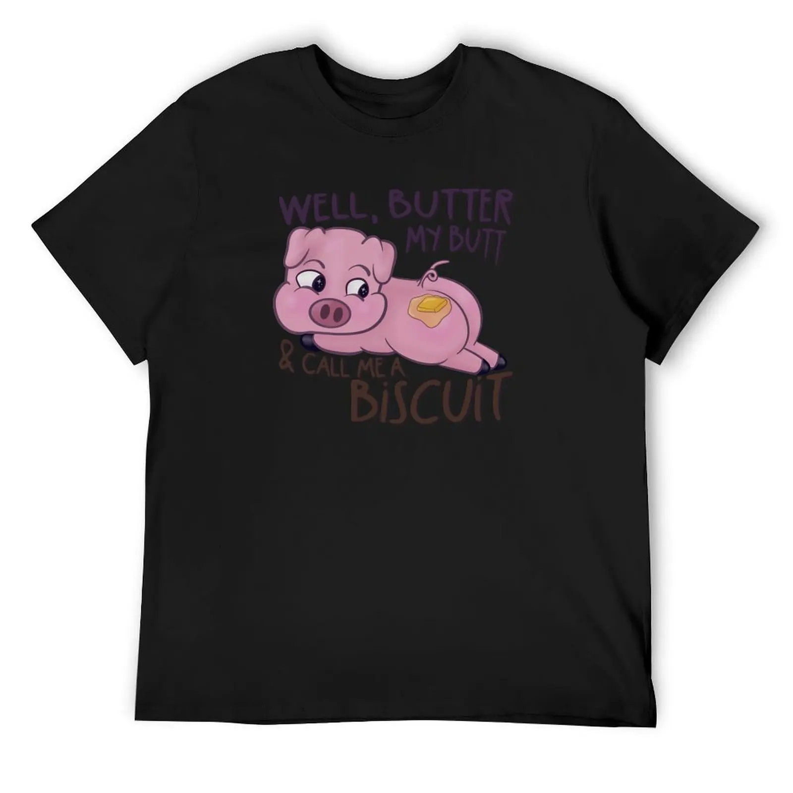 

Buttered ham biscuit T-Shirt blacks oversizeds shirts graphic tee plus size tops mens designer t shirt