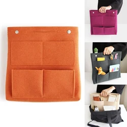 Felt Insert Bag Fits For Long Champ Handbag Liner Bag Felt Cloth Makeup Bag Support Travel Portable Insert Purse Organizer