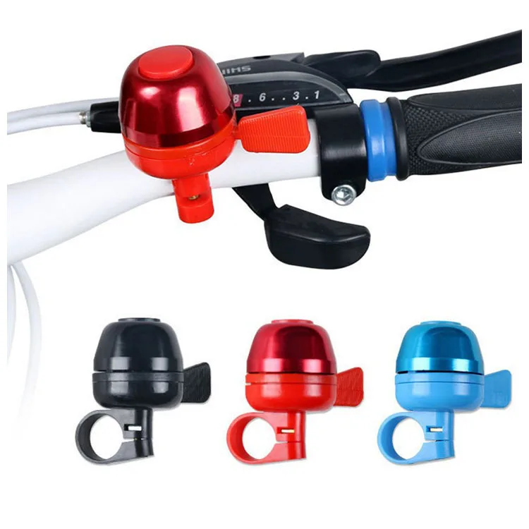 4pcs Bicycle Bell Aluminum Alloy Loud Handlebar Bell For Mountain Electric Bike Road Cycling Scooter Accessory