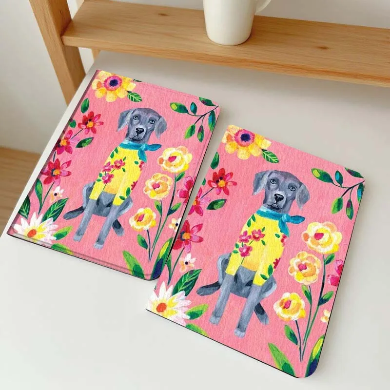 

Чехол для планшета Vivo IQOO Pad2 Pad3 Pad5 Air SE Pro 12.1 12.3 13 11.5 11 дюймов с рисунком мультяшных ромашек и тюльпанов