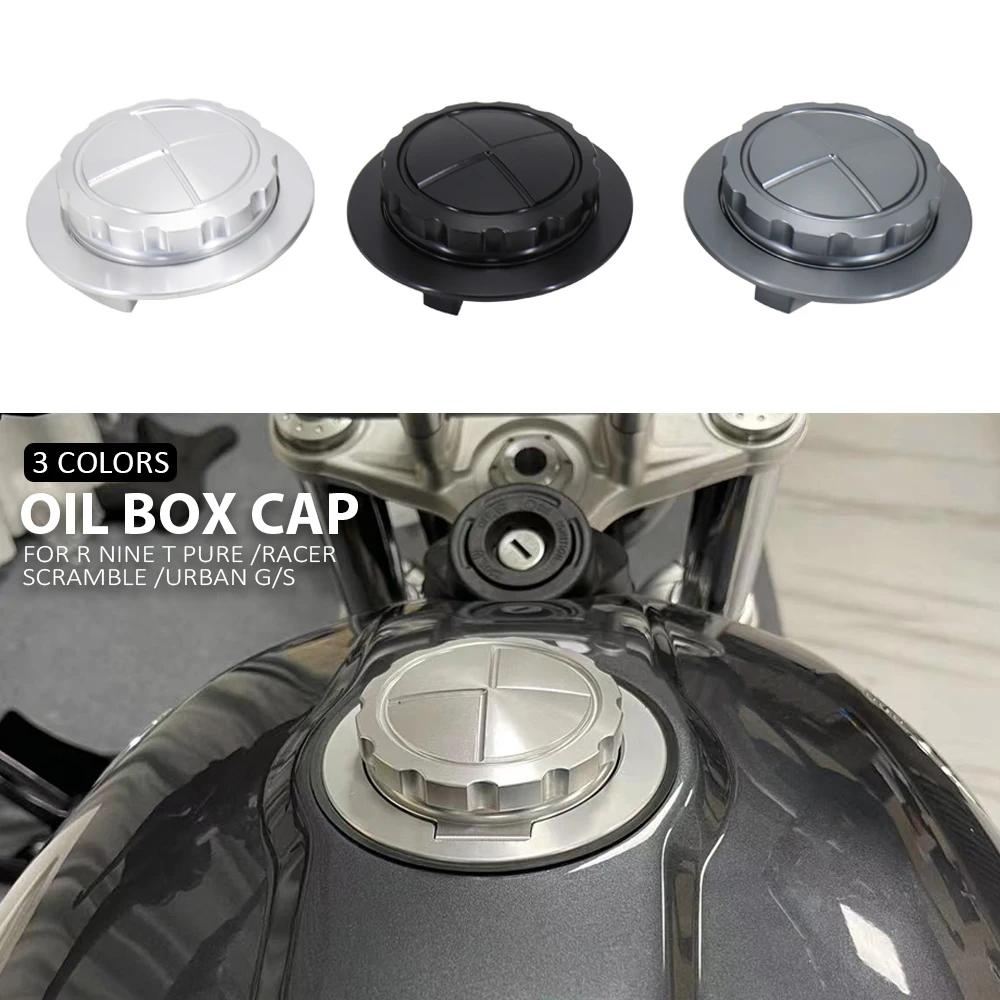 For BMW R9T RNINET Scramble R NINE T Racer R nine T Pure Urban G/S Motorcycle Accessories Fuel Tank Cap Oil Box Cap