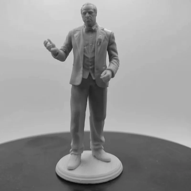 Movie Character Gangster Godfather Miniature Statue 1/24 Scale Resin Figure Assembled Model Kit Unpainted Diorama 3D printing