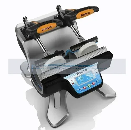 heat press machine for mug ST-210 Automatic Mug Press Machine mug printing machine sublimation Double station baking cup