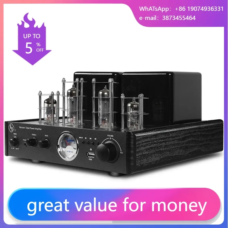 

60W AV-2030BL BT Audio For Professional Hifi Power Amplifier