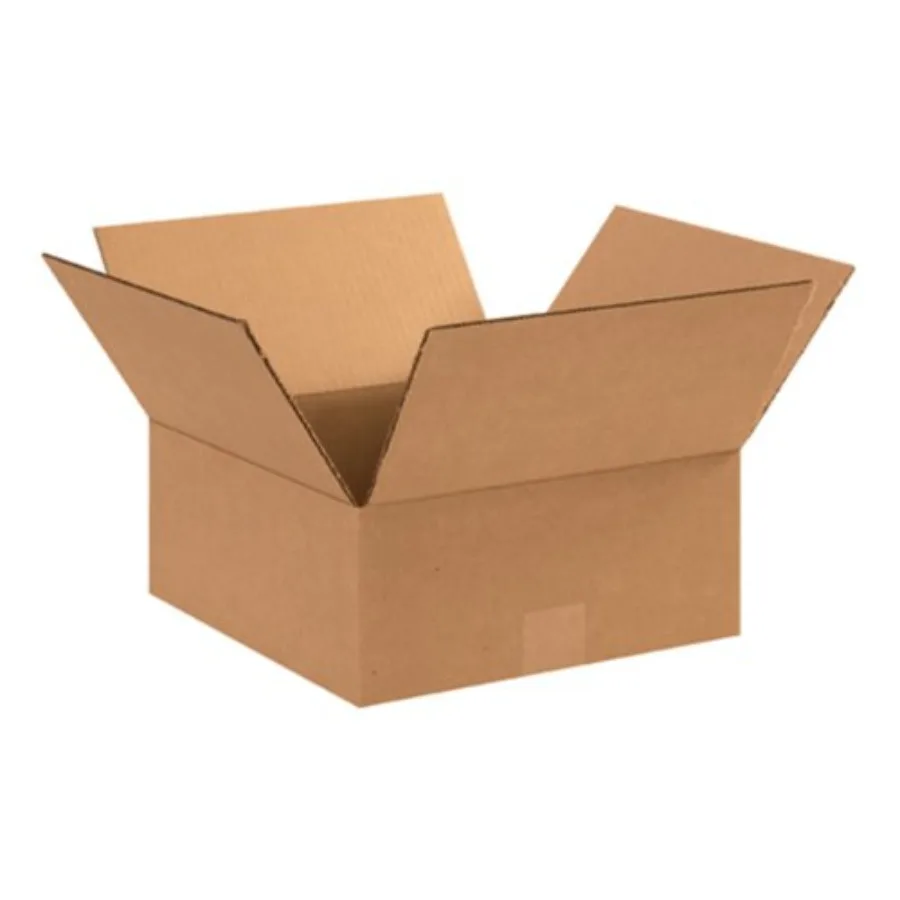 

Картонные коробки из гофрированного картона 12x12x5 дюймов, плоские, 12 дюймов (длина) x 12 дюймов (ширина) x 5 дюймов (высота), упаковка 25 шт., для переезда, хранения, упаковки при отправке, для дома или бизнеса.