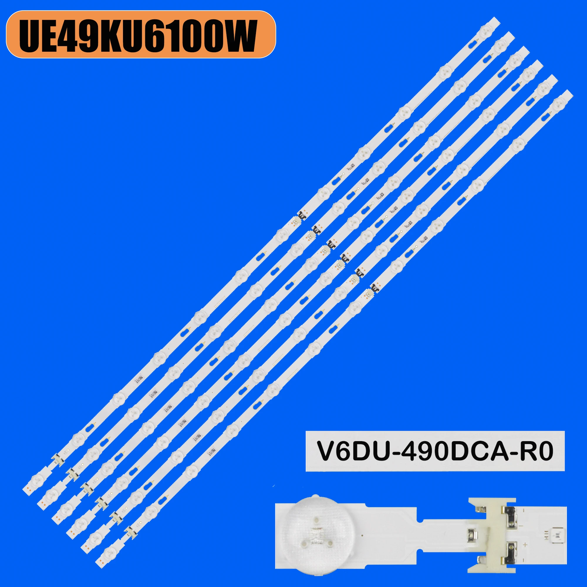 

LED backlight Strip For UA49JU7000K UA49KU6388G UA49KUC30S UA49KUC31S UA49MU6100G UA49MU6100K UA49MU6100S UA49MU6100W UA49MU6103