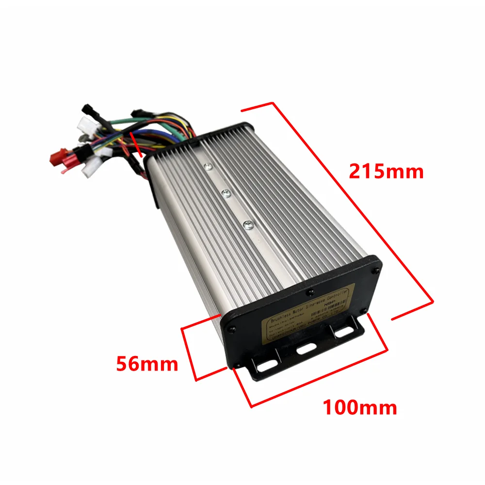 New Arrival NBpower 48/72V 80A Sine Wave Dual Mode Ebike Controller 18 Mosfets for 3000W Ebike Motor+SW900/UKC1/UKC1+ Display