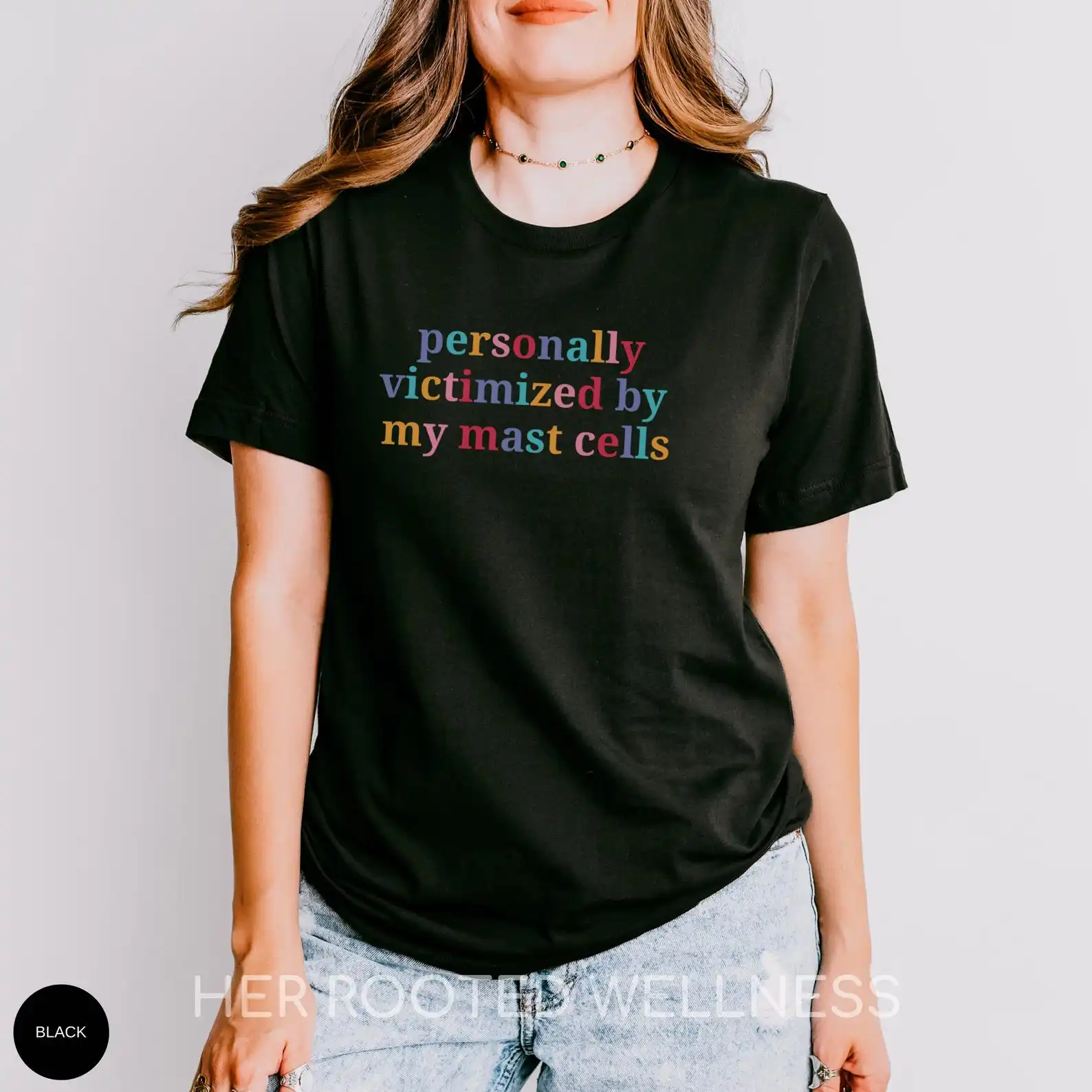 Funny MCAS Syndrome Shirt  Mastocytosis Chronic Mast Cell Activation Syndrome T-Shirt  MCA Mast Cell Syndrome Awareness Tee