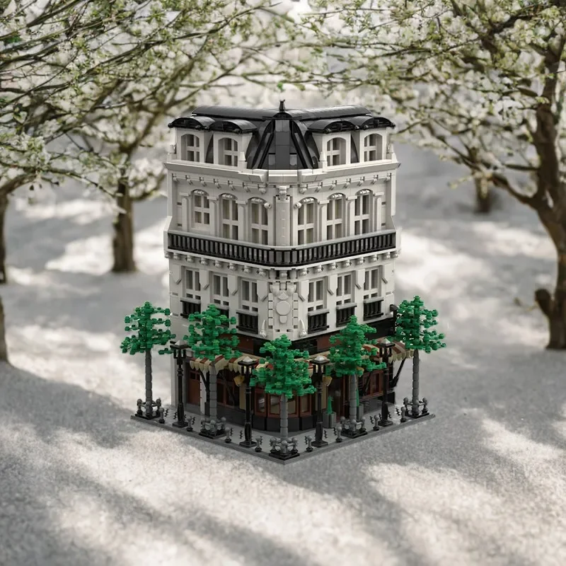 

4204PCS MOC Paris Boulangerie & Studio Creative Building Blocks Educational Toy DIY Gift for Kids Birthday Holiday Present