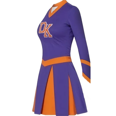 Cheerleading Cheerleading Performance Clothes Competitive Competition Cheerleading Performance Clothes Sportswear Split Suit